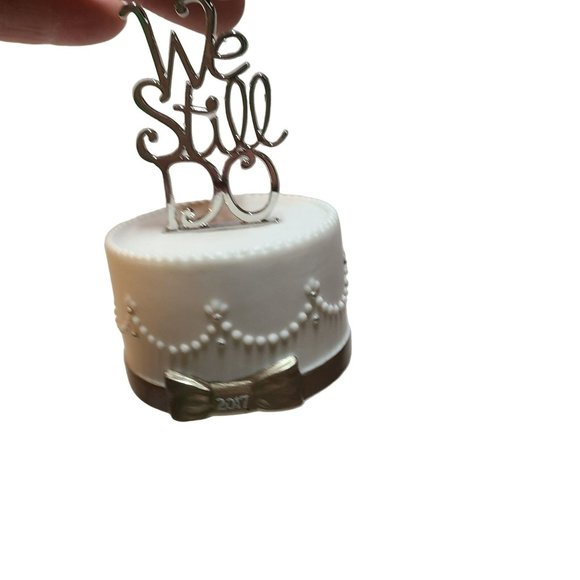 Hallmark Keepsake Christmas Ornament 2017 We Still Do Holiday Christmas NWT - Picture 6 of 11